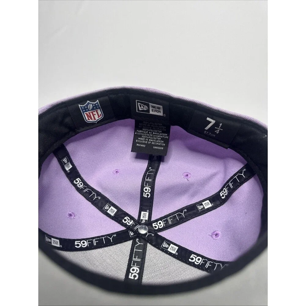 Dallas Cowboys 2024 NFL New Era 59FIFTY ColorPack Fitted Hat 7 1/4 Pastel Purple